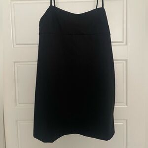 Zara Black Spaghetti Strap Mini Dress